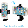 Miniatyrbild 2 av 5: Universell smartphone-stativadapter för sändning, ver