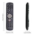 Miniatyrbilde 2 av 4: Universell Philips Smart TV-fjernkontroll med Netflix-erstatning