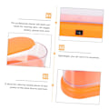 Miniatyrbild 4 av 5: 1PC orange Box Tvättmaskin Glasögon Rengöring Säker Protes Adhes