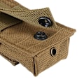 Miniatyrbillede 3 af 5: Khaki (Brun), 14X5.5X4CM Generisk Vandafvisende Nylon Lommelygte Batteri