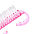 Miniatyrbilde 3 av 4: 1 stk. neglebørste rosa i plast Rosa