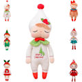 Miniatyrbillede 1 af 5: 38cm Julemand Snemand Plys Elf Legetøj, Hvid Jul Plys Snemand