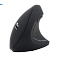 Miniatyrbillede 3 af 5: Sort, sort Bluetooth ergonomisk mus, 6400 DPI lodret mus, 6