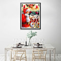 Miniatyrbild 3 av 5: （23）2 stycken DIY diamantmålning julkit, 5D julbroderi