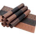 Miniatyrbilde 5 av 5: 5 stk sklisikre PVC-brikker Vaskbare brikker (45x30cm)
