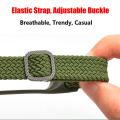 Miniatyrbilde 3 av 4: INF Watch Strap Nylon for Xiaomi Mi Band 3/4/5/6/7/NFC Svart