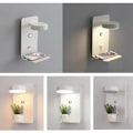 Pikkukuva 3 / 3: 1 sarja LED-seinävalaisimia sisätiloihin, USB-portti, 12 W, kolmivärinen himmennettävä