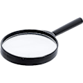 Miniatyrbillede 1 af 5: Læseforstørrelsesglas 10X Forstørrelsesglas 80mm og Splintersikkert Spejl til