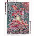 Pikkukuva 2 / 5: (34) 2 kappaletta DIY Diamond Painting  Joulusetti, 5D Joulu Kirjonta