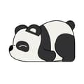 Blød diatoméjord toiletdør panda gulvmåtte 50 * 80cm, ba
