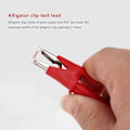 Miniatyrbillede 5 af 5: 5 x Testledninger Dobbelt Ende Alligator Clips Kobber Clips Heavy Du