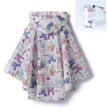 Miniatyrbilde 2 av 5: 1 stk Unisex Vanntett Jakke Cape Poncho Barn Gutter Jenter 3-5 År