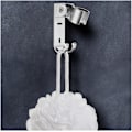 Miniatyrbillede 5 af 5: Justerbar brusehovedholder, brusehovedbase, vægmonteret brusehoved