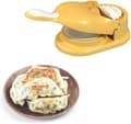 Gul 2 i 1 Dumpling Maker Dumpling Making Mold Manuell Dumpling