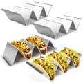 Miniatyrbillede 1 af 5: 4 stk. Tacoholdere i rustfrit stål Tacoholder i rustfrit stål
