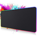 Miniatyrbilde 1 av 5: 800 x 300 x 4 mm RGB-spillmatte for gaming, 9 LED-farger, 12 lyseffekter