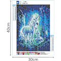Miniatyrbild 2 av 5: 5D Diamantmålningssats 30x40cm DIY Färgglad Häst Diamantkonst Ki