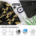 Miniatyrbilde 2 av 4: USB-oppladbar 4 LED-lue, lysende luebelysning og blink