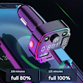 Pikkukuva 2 / 4: Auton Bluetooth FM -lähetin, MP3-soitin, handsfree, PD