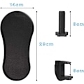 Miniatyrbillede 3 af 5: Justerbar Arm Rest Computer Armrest, Håndledsstøtte Mus Pa