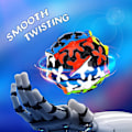 Miniatyrbillede 5 af 5: QY Toys 3x3 Ball Gear Cube 3x3x3 Speed ​​Magic 3D Gear Puzzle Mag