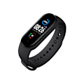 Miniatyrbillede 3 af 3: Silikonearmbånd Xiaomi Mi Band 5/6 Sort