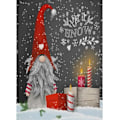 Miniatyrbillede 1 af 5: 15,8 x 11,8 tommer DIY 5D jule diamantmaleri kit, CCOZN Chris