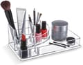 17,5 * 9,4 * 6,5 cm stort sminkfodral, polystyren, transparent