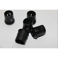 Miniatyrbillede 3 af 4: 5mm LED 50 stk. lampefatning diodeholder sort nylon klemme ramme montering