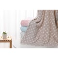 Pikkukuva 4 / 5: Erittäin pehmeä flanellipatja koirille ja kissoille 75 x 100 cm, vaaleanharmaa