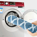 Miniatyrbillede 5 af 5: Ekstra blød mikrofiber bademåtte skridsikker og vandabsorberende M