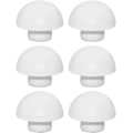 Miniatyrbild 1 av 5: (Vit)  Toalett WC Sits Buffert Set Toalett Sits Stötfångare Ljud Dämpare