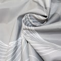 Miniatyrbillede 4 af 5: Bruseforhæng 180 x 200 cm skimmelresistent geometrisk tykt polyester