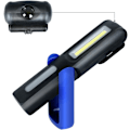 Miniatyrbillede 2 af 5: Genopladelig LED-arbejdslampe, bærbar DIY magnetisk værkstedslampe