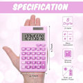 Miniatyrbilde 2 av 5: 2 stk. Standard kalkulatorer Mini digital skrivebords kalkulatorer
