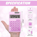 Miniatyrbillede 2 af 5: 2 stk. Basic Standard Lommeregnere Mini Digital Desktop Lommeregnere
