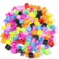 Miniatyrbilde 1 av 5: 100 stk. Mini hårklips i plast, hårnåler, hårspenner