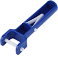 Miniatyrbillede 4 af 5: Pool Clip Clip 2 stk. Blå Swimmingpool V Form Clip Børste Hoved H