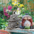 Miniatyrbillede 5 af 5: Velkommen Have Nisser Ornamenter-Have Nisse Statue,Sjov Vandpr