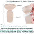 Miniatyrbilde 4 av 5: Hælputer Grips Hælputer Innlegg Grips, Innersåle Innlegg for Hæl S
