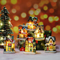 Miniatyrbilde 1 av 5: Julelandsby med lys, LED julelykt, juledekorasjon