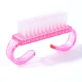Miniatyrbilde 2 av 4: 1 stk. neglebørste rosa i plast Rosa