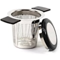 Miniatyrbillede 1 af 5: Rustfrit Stål Te Filter Te Infuser Te Si Med Fine Hol