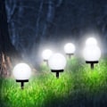 Miniatyrbilde 3 av 5: Solcelledrevet hagelampe vanntett solcellelampe for utendørs hage LED b