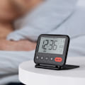 Miniatyrbilde 1 av 5: Reisevekkerklokke Mini Bærbar LCD Digital Klokke med Bakgrunnsbelyst C