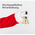 Miniatyrbillede 2 af 5: 1x Juleklokke - Julemandsklokke - Julemandskostume Tilbehør