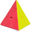 Miniatyrbillede 3 af 5: Pyraminx Speed ​​Magic Cube Pyramid Puzzle Magic Speed ​​Cube Sti