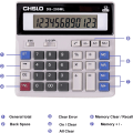 Miniatyrbillede 4 af 5: Desktop-lommeregner, 12-cifret Jumbo Basic Desktop Accounting Simpl