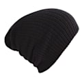 Miniatyrbillede 1 af 3: Lang beanie, varm, vinter, unisex, sort