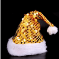 Miniatyrbild 1 av 5: Guld Färg Glitter Julhatt för Vuxna, En Storlek